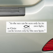 Citaat van Robert Leighton Bumpersticker (Op auto)