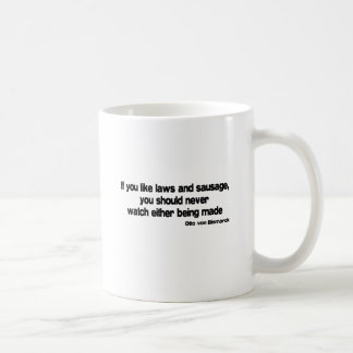 Citaat wetten en worst koffiemok