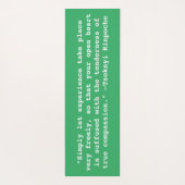 Citaat Yogamat (Achterkant)