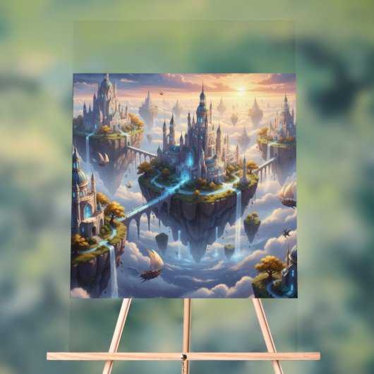 Citadel of Light and Sky Acryl Bord (Neutraal)