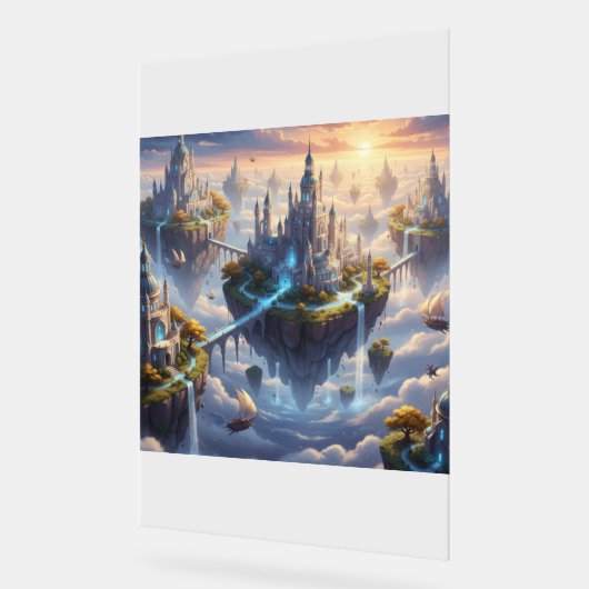 Citadel of Light and Sky Acryl Bord (Hoek)