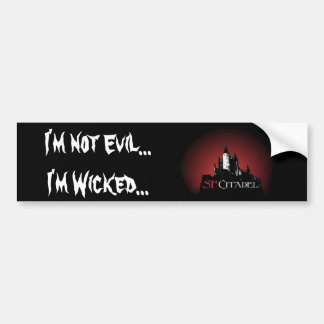 Citadel Sticker1-Geen Kwaad.. ik ben geschopt... Bumpersticker