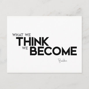 Citaten: Boeddha: Geest is alles Briefkaart