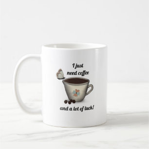 Citaten   Coffee en Luck Coffee-Mok Koffiemok