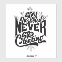 Citaten Custom-Cut Vinyl Sticker