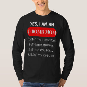 Citaten en Gezegden van Bomb Mam voor vrouwen met T-shirt