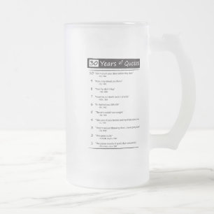 citaten op een bevroren mok - Gepersonaliseerd