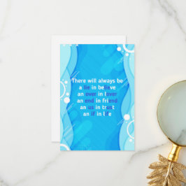 citaten over liefde , leven en vriendschap bedankkaart