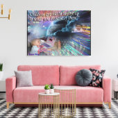 Citaten over onze kinderen canvas afdruk (Insitu (Woonkamer))