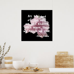 Citaten van beroemde mensen - Frida Kahlo Poster