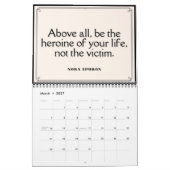 Citaten van krachtige vrouwen Agenda 2023 Kalender (Mar 2027)