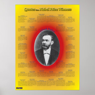 Citaten van Nobelprijswinnaars Poster
