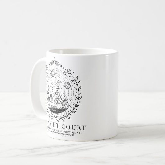 Citation ACOTAR Céramique Mug (Devant gauche)