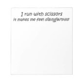 Citation amusante cadeaux blocs-notes unique idée  (Devant)