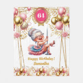 Citation amusante Couverture grand-mère cadeau per (Devant)