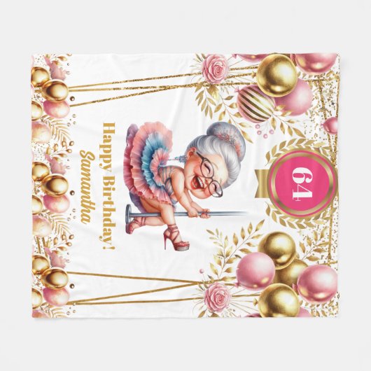 Citation amusante Couverture grand-mère cadeau per (Devant (Horizontal))