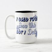 Citation blanche de neige femmes Humour Mug (Gauche)