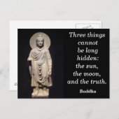 Citation Bouddha - carte postale (Devant / Derrière)