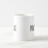 Citation branchée Mug à café à deux tons (Centre)