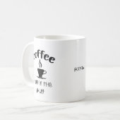 Citation café Mug café (Devant gauche)