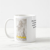 Citation Confucius 13 - mug de connaissances (Gauche)