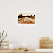 Citation Confucius - Impression d'art (Cuisine)