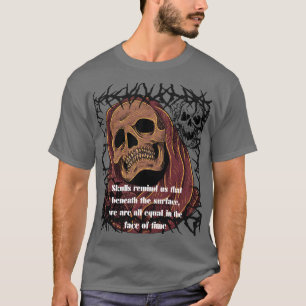 Citation crâne vintage - T-shirt