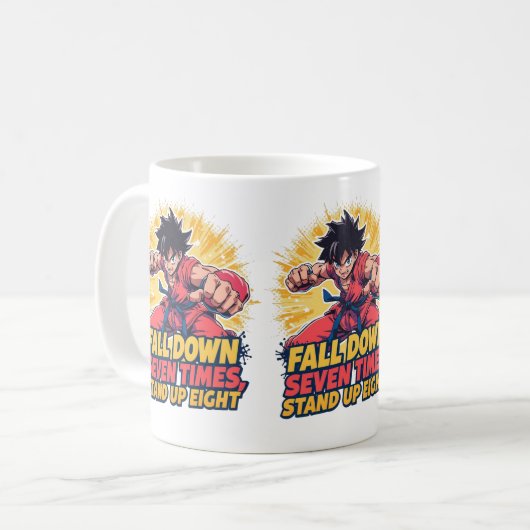 Citation d'activité motivationnelle Mug (Devant gauche)