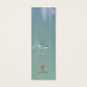 Citation d'affirmation chrétienne et Signet de l'é (Dos)