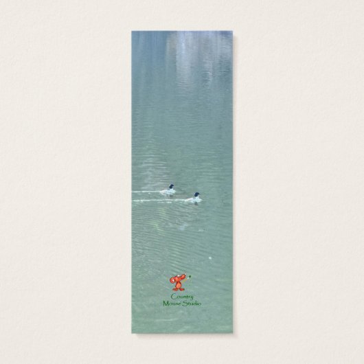 Citation d'affirmation chrétienne et Signet de l'é (Dos)