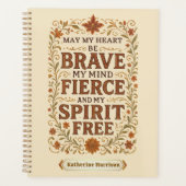 Citation d'affirmation de la Bohême libre Art (Devant)