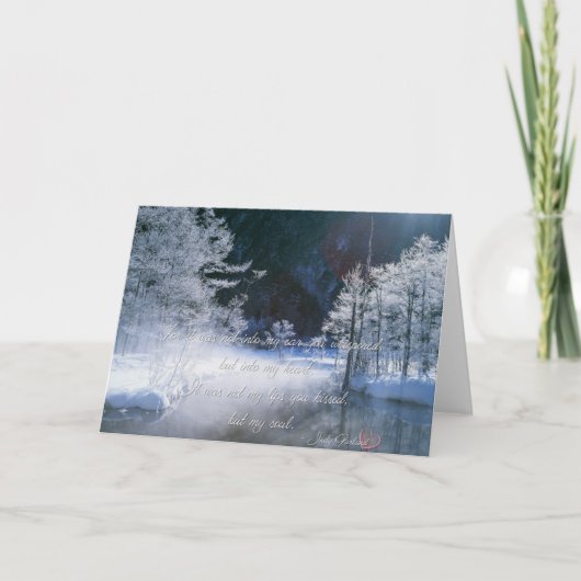 Citation d'amour de Judy Garland pour la carte de  (Devant)