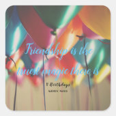 Citation d'anniversaire Wendy Mass 11 - Sticker Se (Devant)