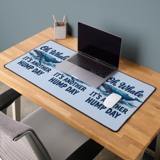 Citation de baleine drôle "Oh Baleine" Conception  (Bureau 2)