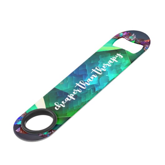 Citation de boisson amusante Cristaux sous-marins (Devant angulaire)