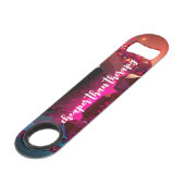 Citation de boisson amusante Cristaux sous-marins  (Devant angulaire)