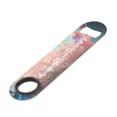 Citation de boisson amusante Cristaux sous-marins  (Devant angulaire)