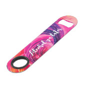 Citation de boisson amusante Galaxie cosmique rose (Devant angulaire)