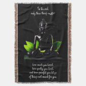 Citation de bouddha 3 jetez la couverture (devant Vertical)