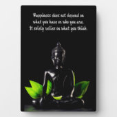 Citation de bouddha 4 plaque (Devant)