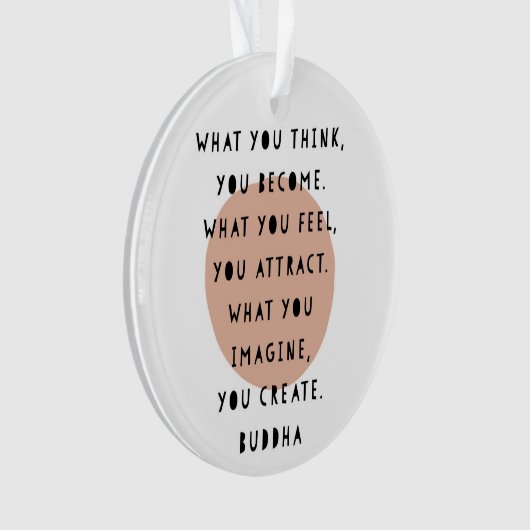 Citation de Bouddha de l'organisme d'affirmation p (devant)