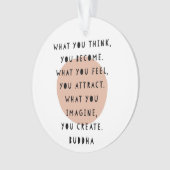 Citation de Bouddha de l'organisme d'affirmation p (devant)