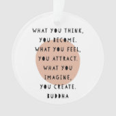 Citation de Bouddha de l'organisme d'affirmation p (devant)