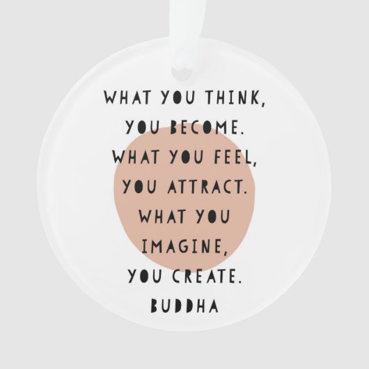 Citation de Bouddha de l'organisme d'affirmation p (devant)