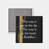 Citation de bouddha ~ Magnet de motivation (Recto/Verso)