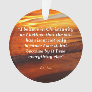 Citation De C. S. Lewis Sur Le Christianisme