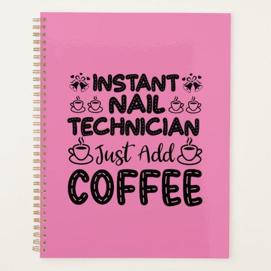 Citation de café de technicien de clou amusant (Devant)
