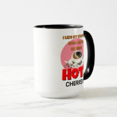 Citation de café drôle personnalisée Mug (Devant droit)