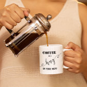 Citation de café sur la Mug de café