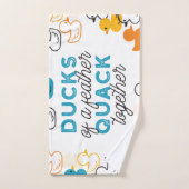 Citation De Canards Amusants (Serviette à main)